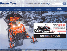 Tablet Screenshot of powertoysriverton.com